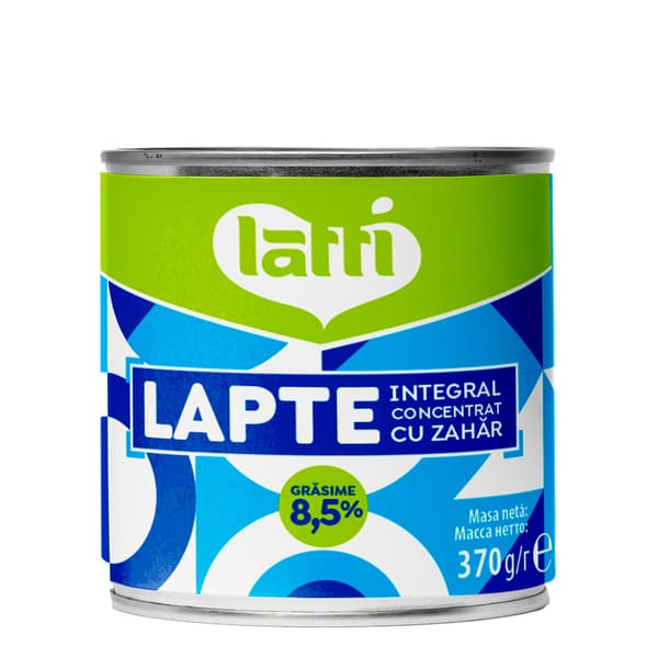 Lapte concentrat Latti Premium 8,5% 370g