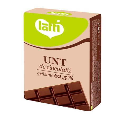 Unt de Ciocolata Latti 62,5% 200g