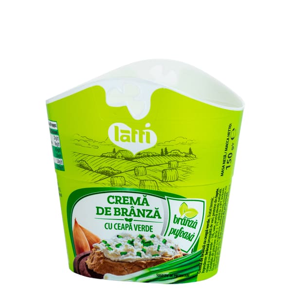 Crema de brânză cu verdeață 23% Latti 150g