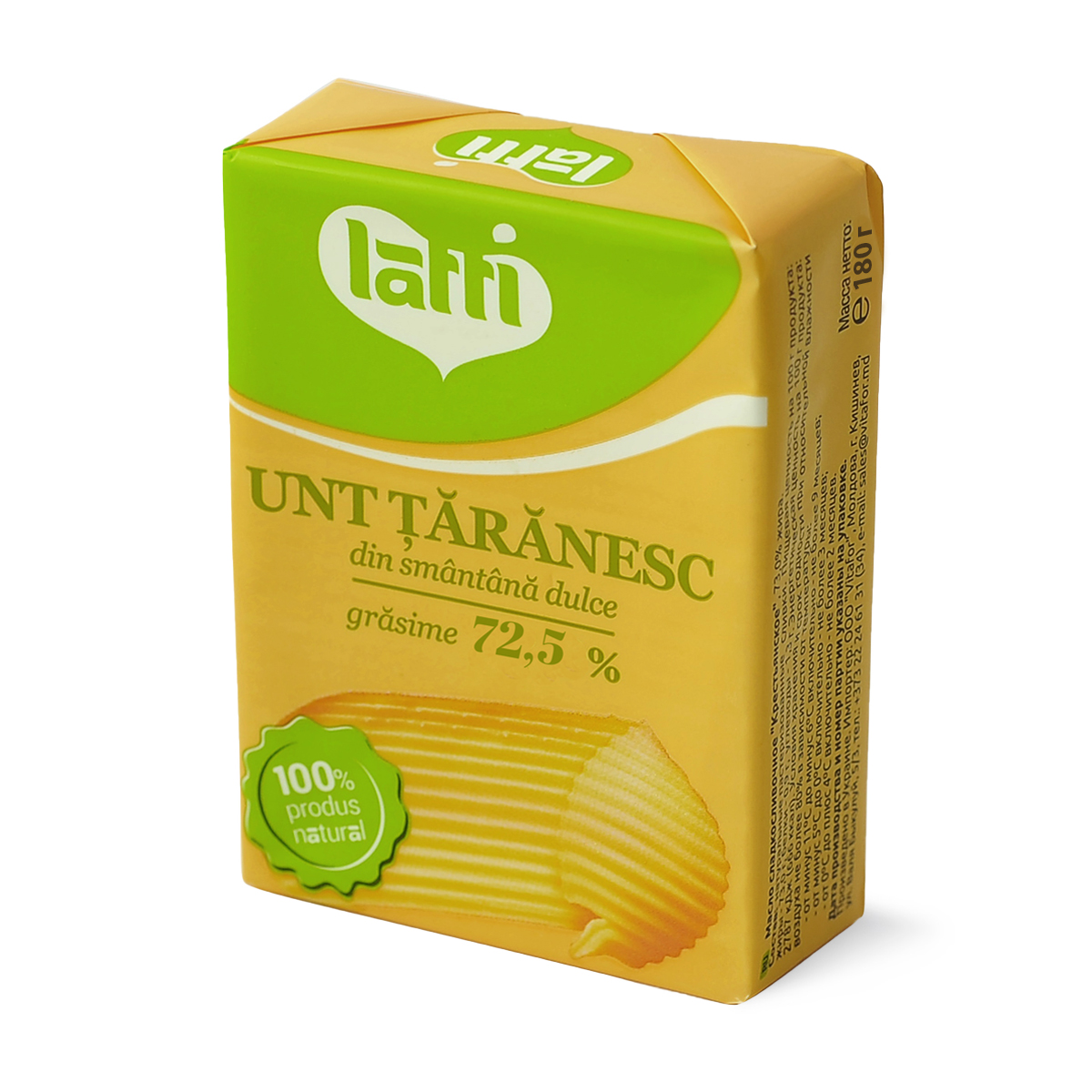Unt Țărănesc Latti 72,5% 180g