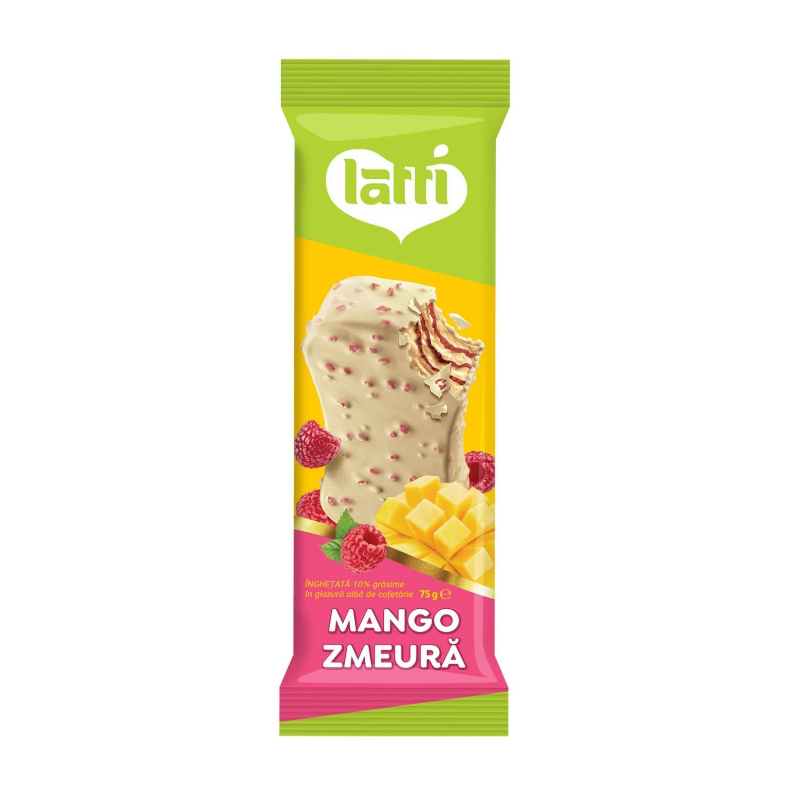 Înghețată Mango Zmeură Latti 75g